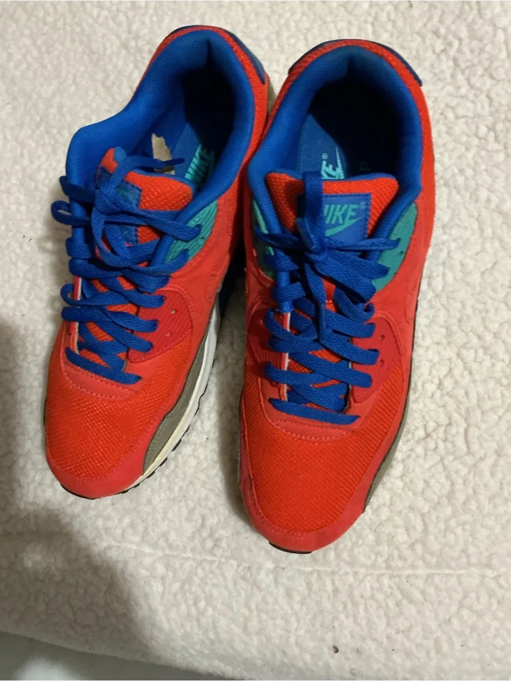 Nike Kids Blue, Red & Green Air Sneakers